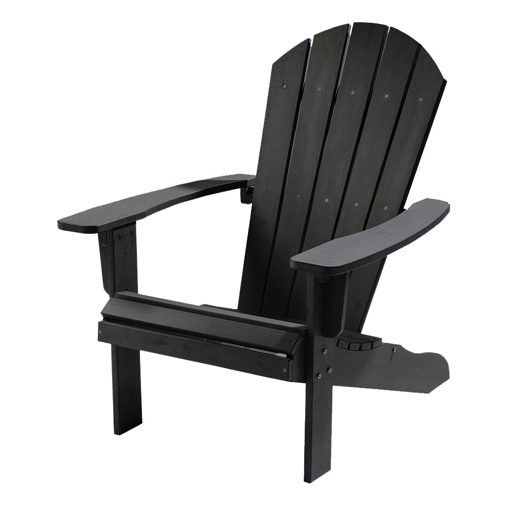 Bjørn Adirondack Lounger Black